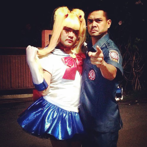 เบน ชลาทิศ มั่นเวอร์ ลุกแต่งหญิง คอสเพลย์เซเลอร์มูน