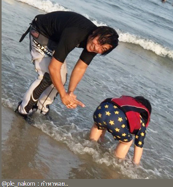 เปิ้ล นาคร ชวนฮา โพสต์รูปออก้าพุงหลาม ไซส์นี้เพิ่งสามขวบครึ่งจริงจริ๊ง !!