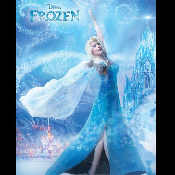 แก้ม เดอะสตาร์ ในชุด Maleficent ถ่ายปฏิทิน Disney ที่จะแจกทั่วโลก