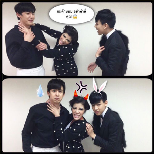 พลอย เฌอมาลย์ แหวนแหวน ฟินเว่อร์ แชะภาพคู่ นิชคุณ แบมแบม