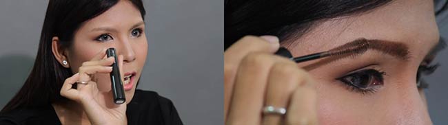 เขียนคิ้ว 3 มิติ