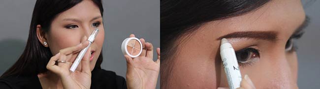 เขียนคิ้ว 3 มิติ