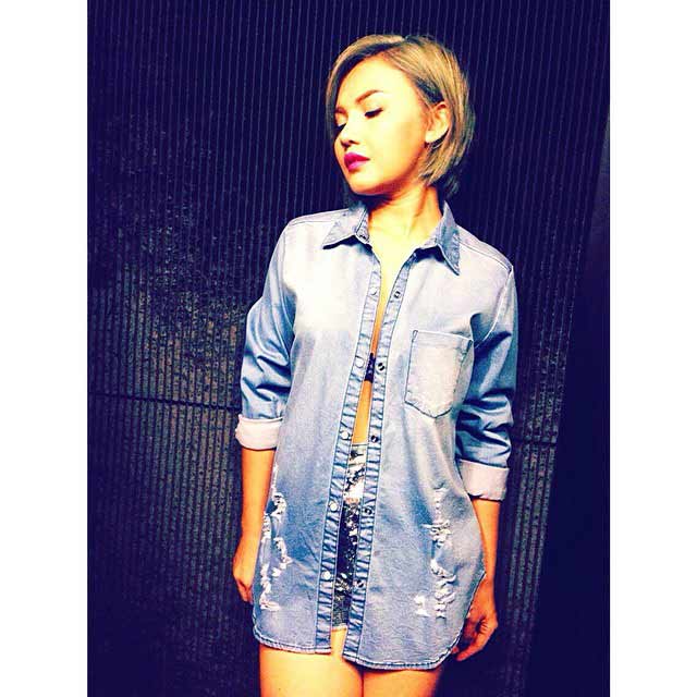 ทรงผมตั๊กแตน ชลดา