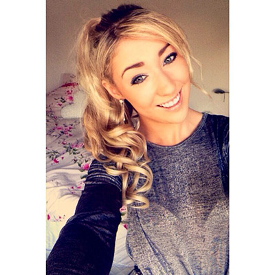 รูปทรงผมมัดรวบสูง