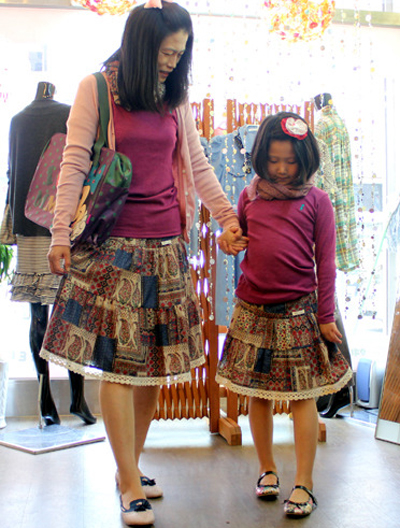 แฟชั่นหน้าหนาวแม่ลูก