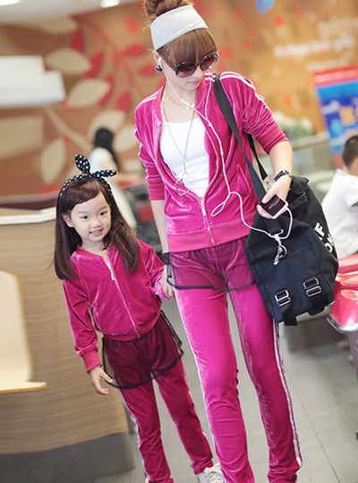 แฟชั่นหน้าหนาวแม่ลูก