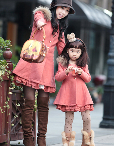 แฟชั่นหน้าหนาวแม่ลูก