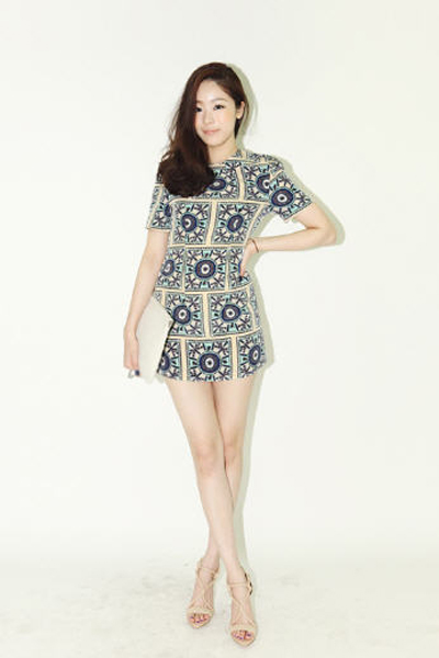 ชุดเดรสพิมพ์ลาย