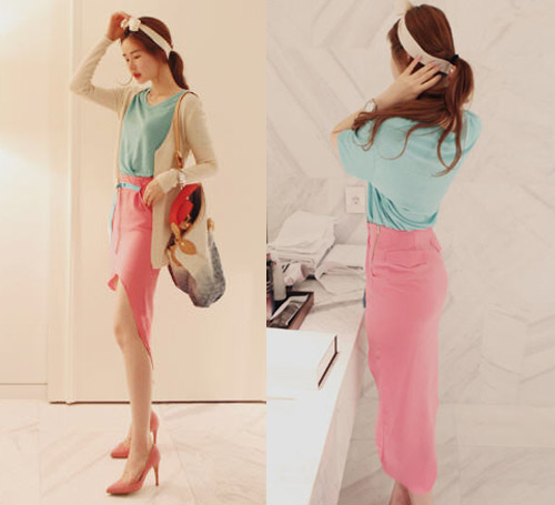 กระโปรงหน้าสั้นหลังยาว