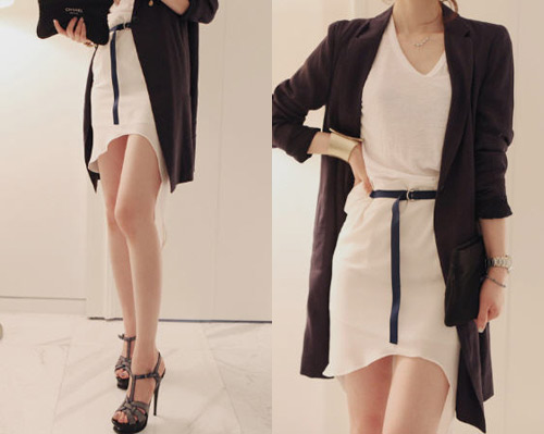 กระโปรงหน้าสั้นหลังยาว