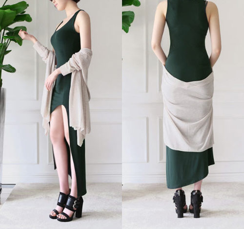 กระโปรงหน้าสั้นหลังยาว