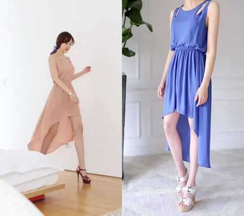 กระโปรงหน้าสั้นหลังยาว