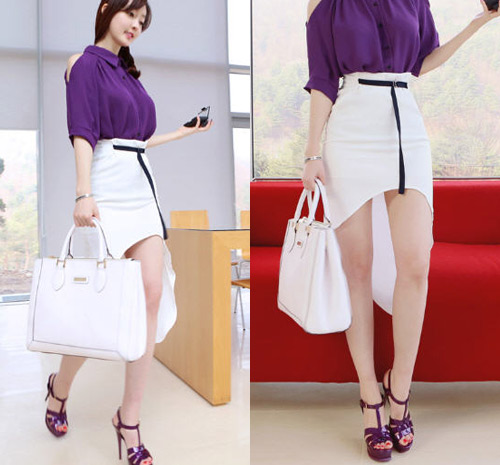 กระโปรงหน้าสั้นหลังยาว