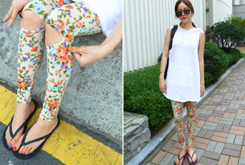 เลกกิ้งเปิดหัว