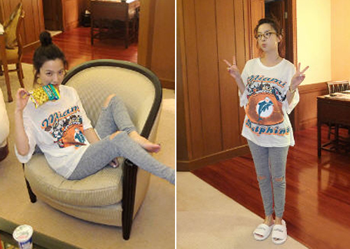 เลกกิ้งเปิดหัว