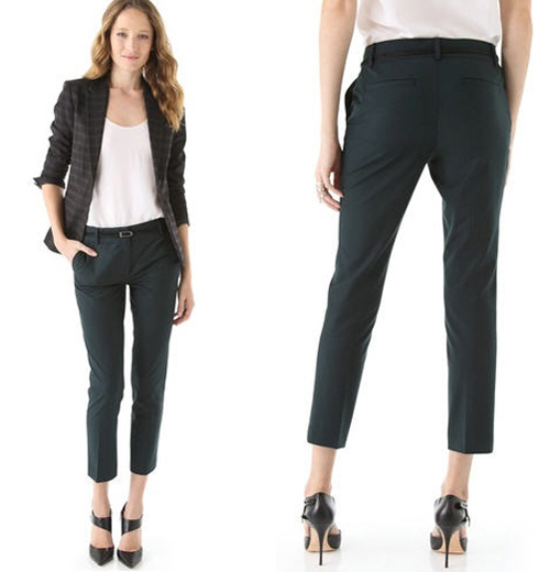 ชุดทำงานแบบกางเกง