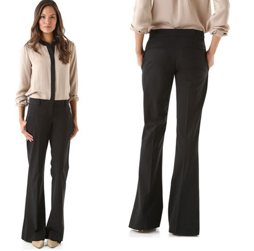 ชุดทำงานแบบกางเกง