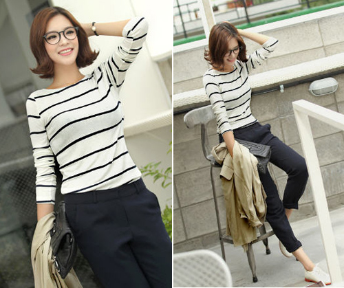 ชุดทำงานแบบกางเกง