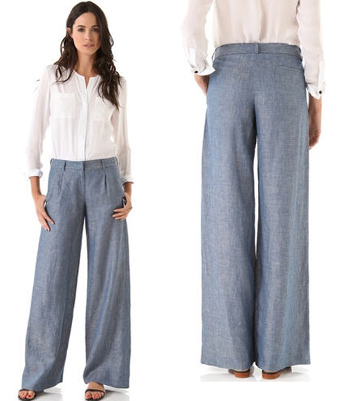 ชุดทำงานแบบกางเกง