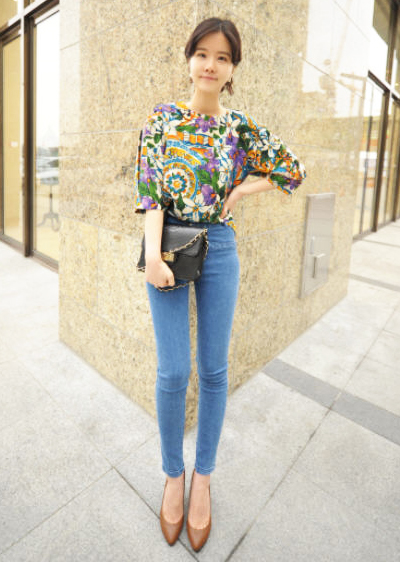 กางเกงเอวสูง