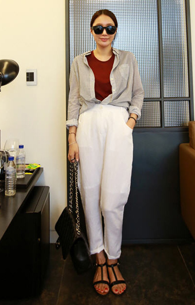 กางเกงสําหรับคนขาโก่ง