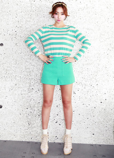 กางเกงเอวสูง