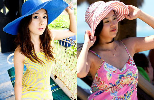 หมวกกันแดดสวยๆ