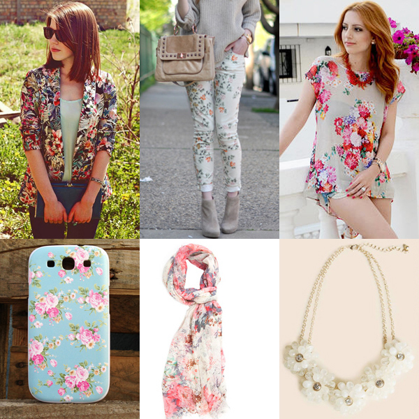 แฟชั่นลายดอก