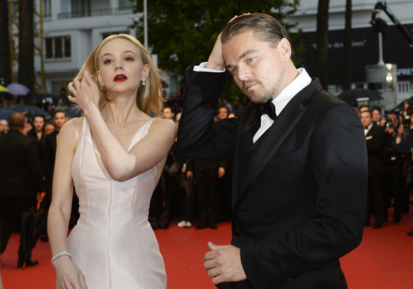 แครี่ มัลลิแกน และ ลีโอนาร์โด ดิคาปริโอ 