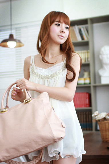 เดรสสายเดี่ยวสั้น