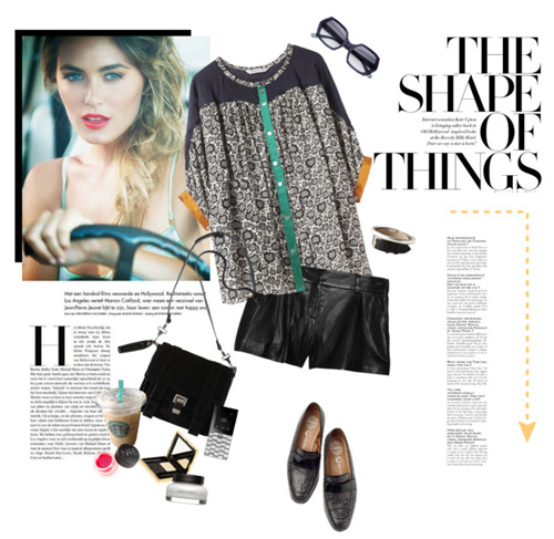 กางเกงหนังขาสั้น