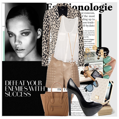 กางเกงหนังขาสั้น