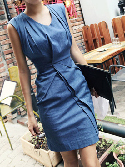 ชุดเดรสยีนส์