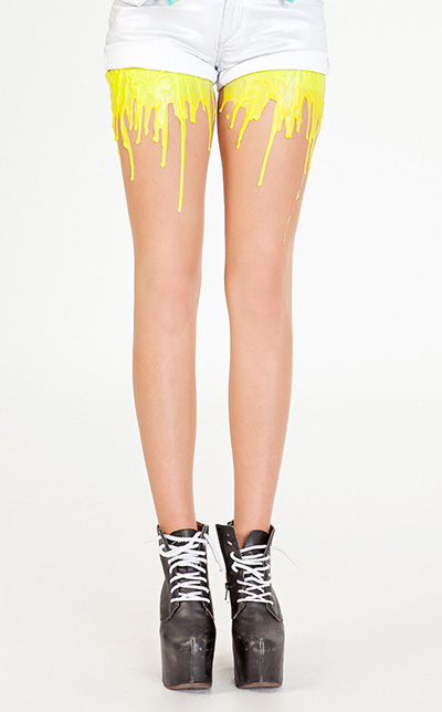 ถุงน่องละลาย