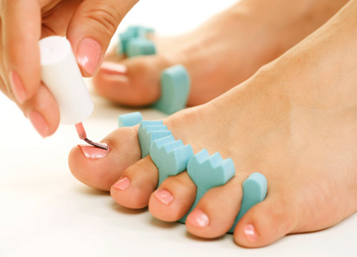 สีเล็บเท้า