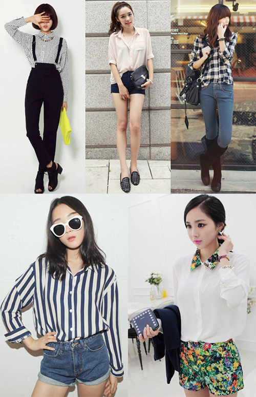 เสื้อเชิ้ตผู้หญิง