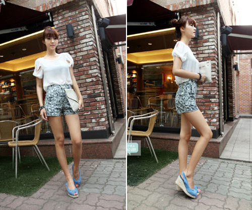 รองเท้าส้นเตารีด