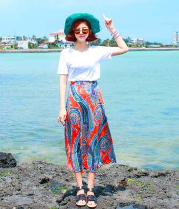 กระโปรงยาว