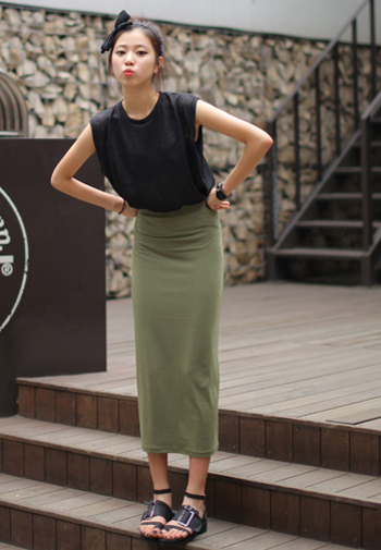 กระโปรงยาว