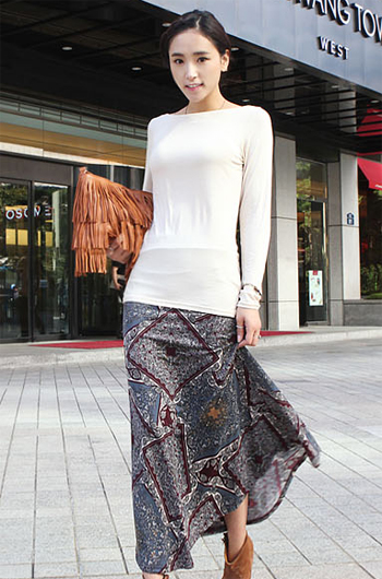 กระโปรงยาว