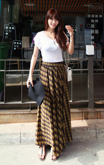 กระโปรงยาว