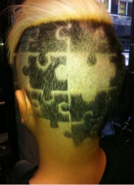 ผมทรงหัวมะเขือเทศ