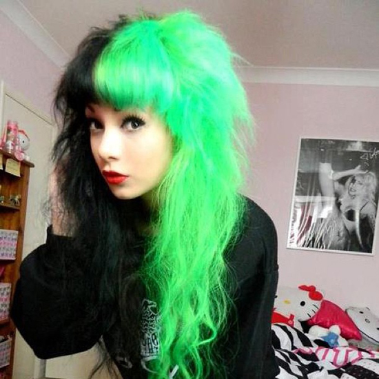 สีผมแรง ๆ