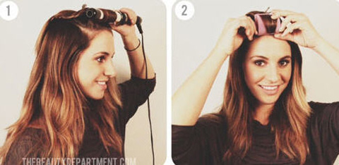 วิธีม้วนผมลอนใหญ่