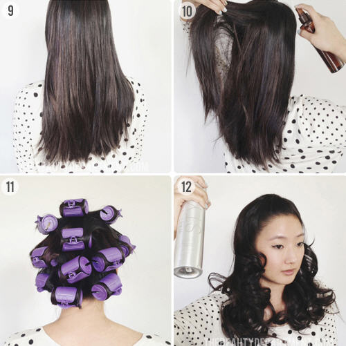 ทำผมลอนใหญ่