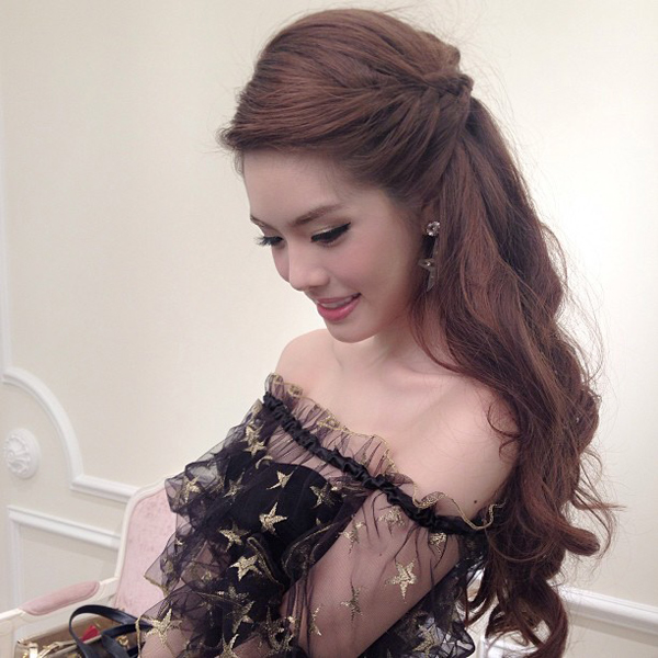 ผมเปีย สไตล์ดารา