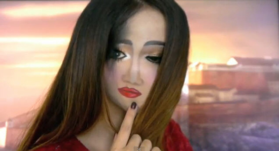 แต่งหน้าฮาโลวีน