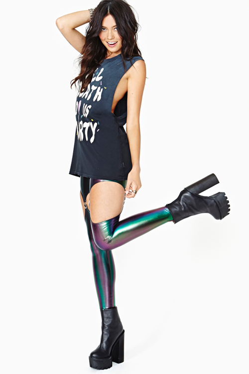 เลกกิ้งเว้าขา