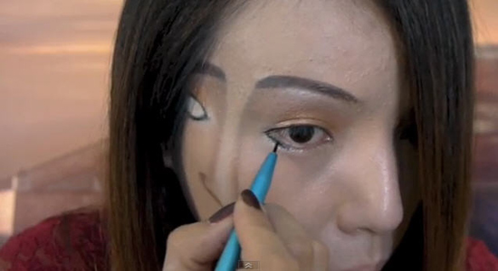 แต่งหน้าฮาโลวีน