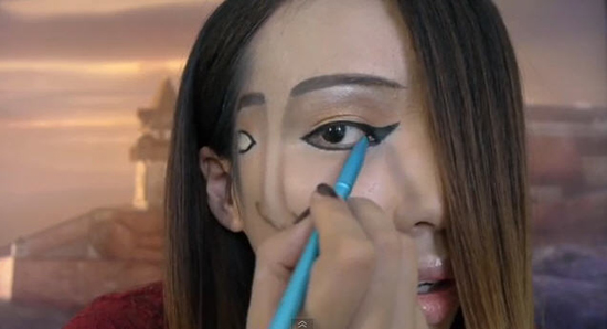 แต่งหน้าฮาโลวีน